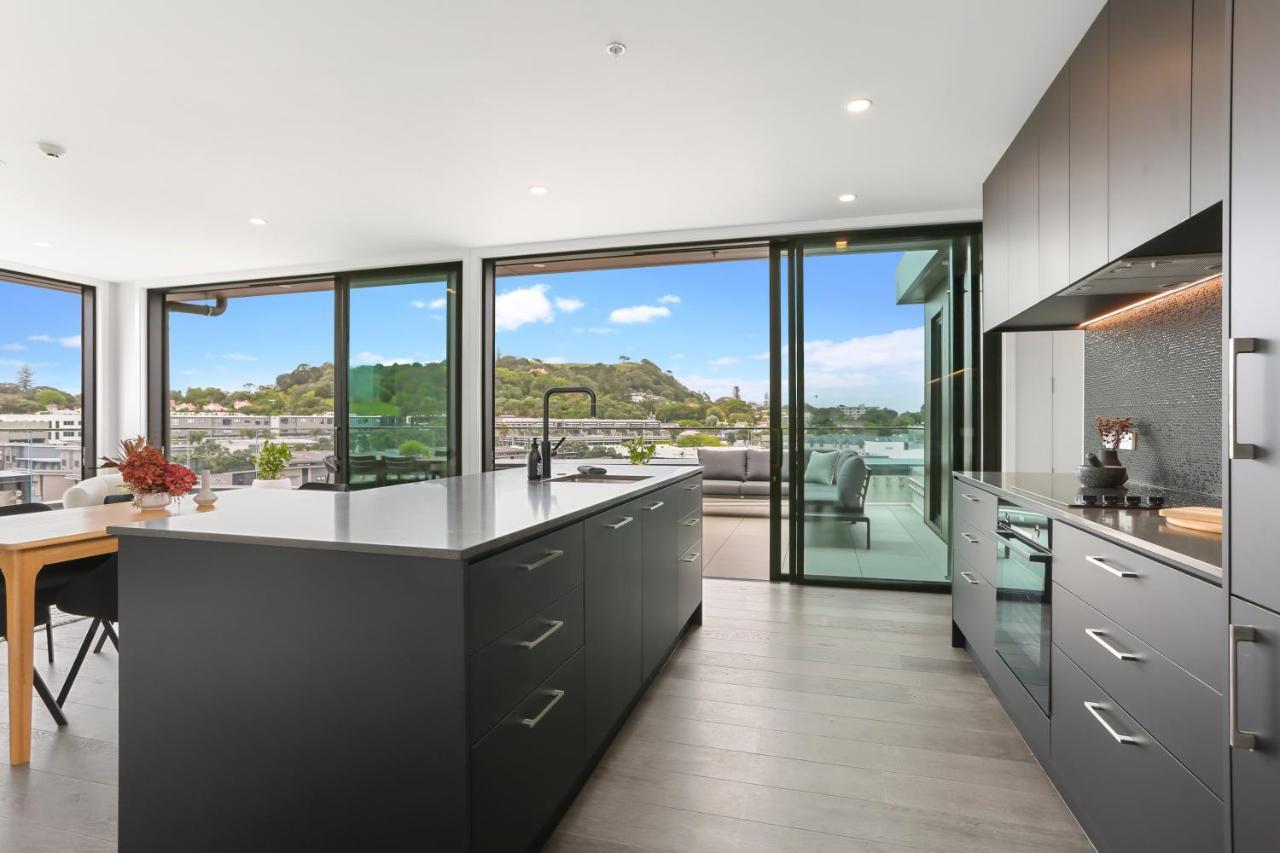 Enfield Sky - Brand New Luxury Penthouse Lägenhet Auckland Exteriör bild