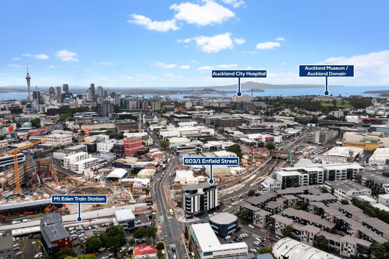 Enfield Sky - Brand New Luxury Penthouse Lägenhet Auckland Exteriör bild