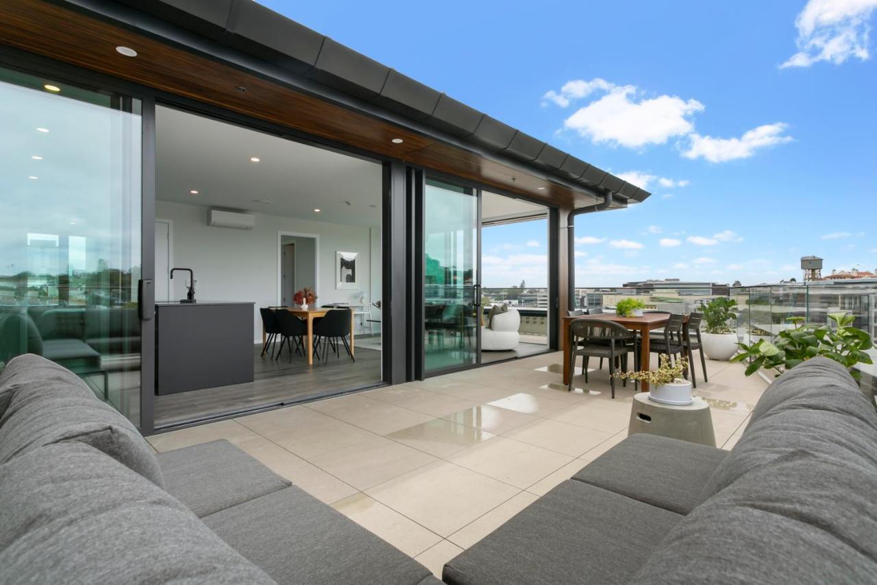 Enfield Sky - Brand New Luxury Penthouse Lägenhet Auckland Exteriör bild